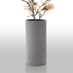 Coluna vaso di Blomus grigio scuro H 29 cm