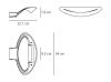Mesmeri Halo Bianco lampada da parete di Artemide - foto 1
