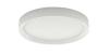 Tara R lampada a soffitto di Linea Light versione tonda colore bianco