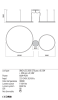 Orbit double circle lampada a sospensione di Redo a Led - foto 1