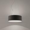 Olimpia lampada a sospensione di Icone biemissione a Led NERO/BIANCO