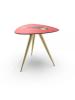 Side table Revolver tavolino di Seletti 57 cm legno e metallo