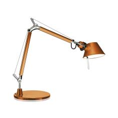 Tolomeo Micro lampada da tavolo di Artemide arancione