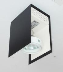 Horto 80 Halogen nero lampada da soffitto o parete di Macrolux