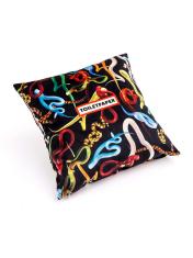 Snakes Cushions toiletpaper cuscino di Seletti in poliestere