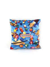 Snooker Cushions toiletpaper cuscino di Seletti in poliestere