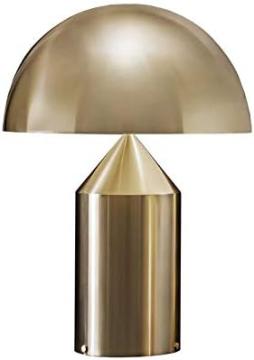 Atollo 239 lampada da tavolo Oluce oro