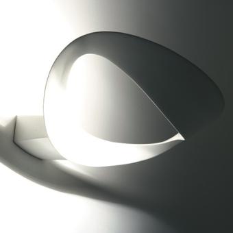 Mesmeri Halo Bianco lampada da parete di Artemide