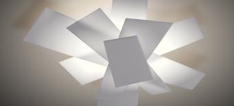 Big Bang lampada da soffitto o parete di Foscarini 
