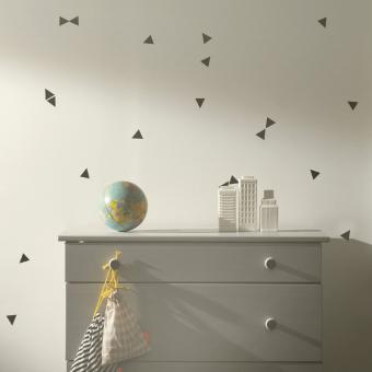 Mini Triangles - Black 73 stickers adesivi Ferm Living