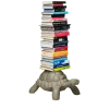 Turtle Carry Bookcase libreria autoportante di Qeeboo GRIGIO TORTORA