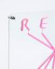 Resist  pannello in plexiglass con scritta luce a Led di Seletti - foto 1