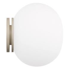 Mini Glo-Ball C/W lampada a soffitto o parete di Flos bianco 