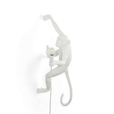 Monkey Lamp hanging lampada da parete di Seletti versione right