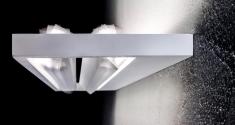 Tablet W2 lampada a parete di Linea Light in metallo bianco a Led