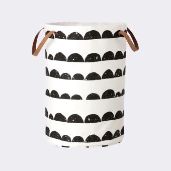 Half Moon Laundry Basket cesto per biancheria cotone Ferm Living  